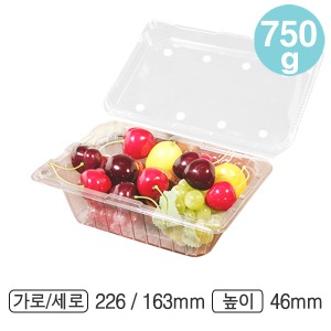 과일용기 KMD-750 딸기750g